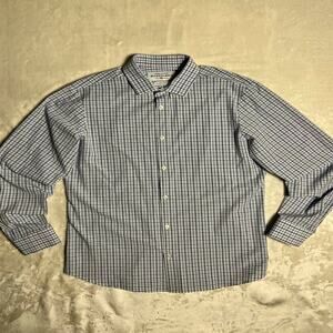 Mizzen + Main Performance Button Up Men's XL Trim Fit Leeward Collection Hybrid